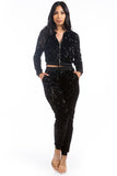 Sequin Pant Set