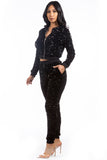Sequin Pant Set