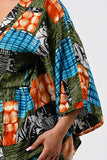 Ready for vacation tropical print two pcs set